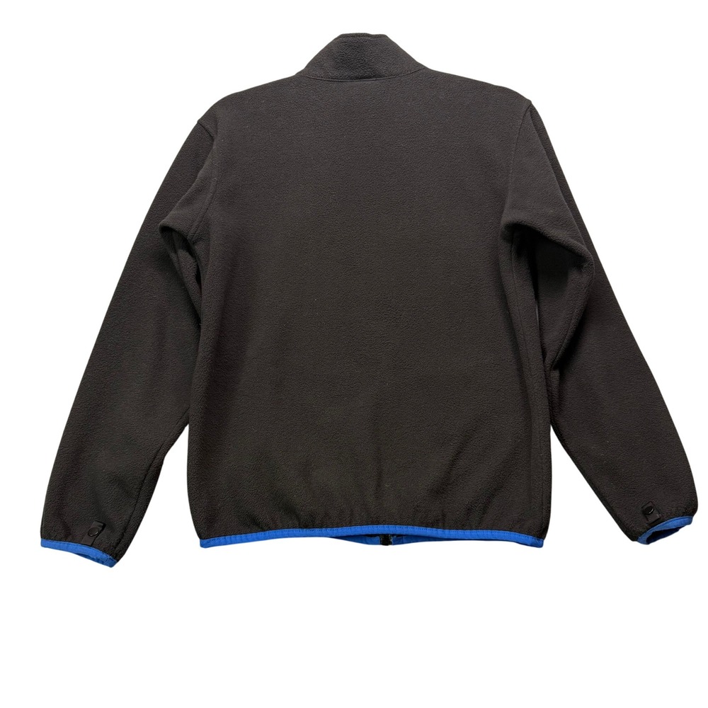 The North Face Boys Fleece Jacket Black Full Zip Size L 14 16 - Picture 3 of 9